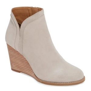 Lucky Brand Yimina Wedge Bootie in Chinchilla